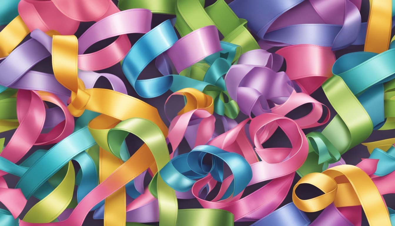 Colorful ribbons and bows are being tied onto store-bought craft kits, adding a personal touch